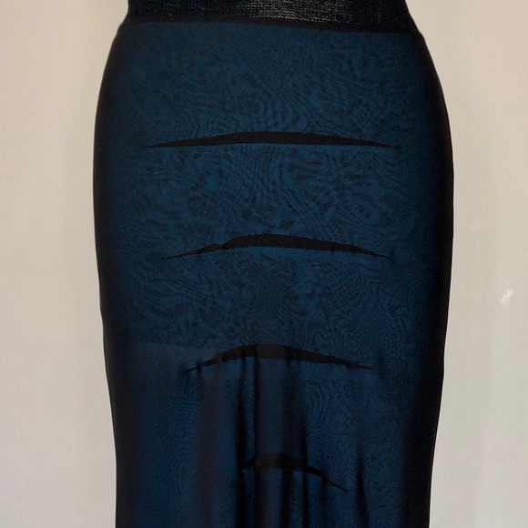 Bias silk chiffon skirt. - Picture 2 of 7